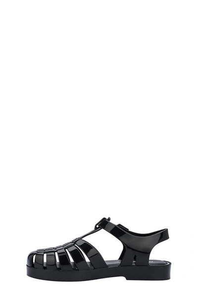 Shop Mini Melissa Possession Fisherman Sandal In Black