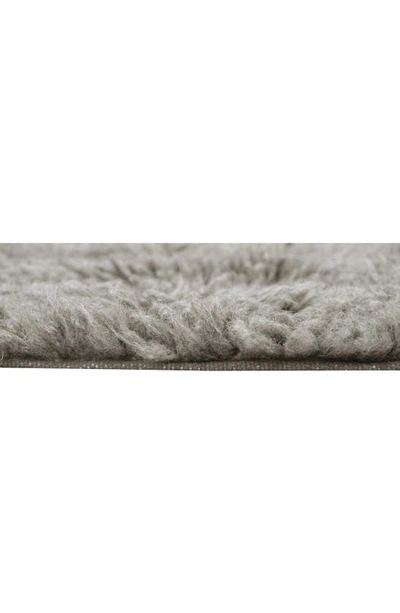 Lorena Canals Dunes Woolable Washable Wool Rug In Dark Grey Tones