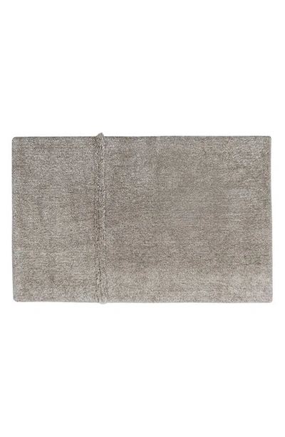 Shop Lorena Canals Tundra Woolable Washable Wool Rug In Blended Sheep Grey