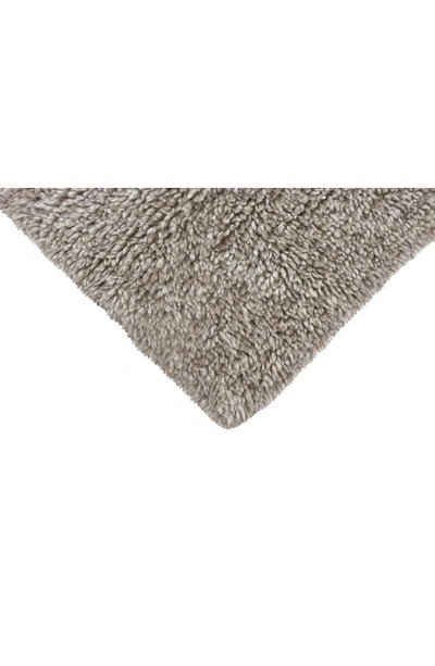 Shop Lorena Canals Tundra Woolable Washable Wool Rug In Blended Sheep Grey