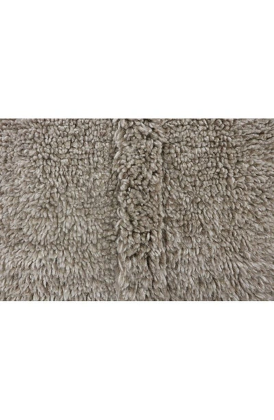 Shop Lorena Canals Tundra Woolable Washable Wool Rug In Blended Sheep Grey