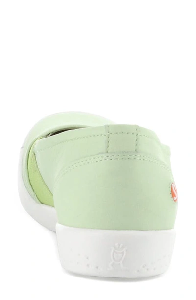 Shop Softinos By Fly London Fly London Ilsa Ballet Flat In 009 Light Green Smooth