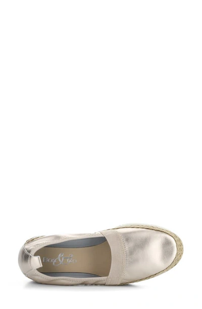 Shop Bos. & Co. Fastest Slip-on Shoe In Champagne Satin
