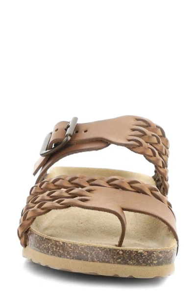 Shop Bos. & Co. Sabina Strappy Sandal In Brandy Gaucho Oil