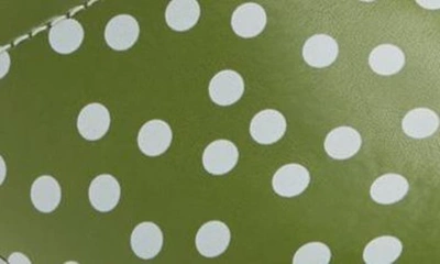 Shop Sanita Roxbury Polka Dot Clog In Green