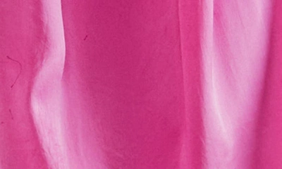Shop Cynthia Rowley Silk Halter Shift Dress In Hot Pink