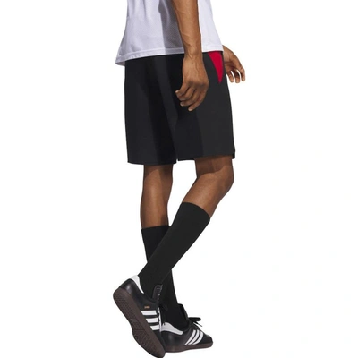Shop Adidas Originals Adidas Black Atlanta United Fc 2023 Player Travel Shorts