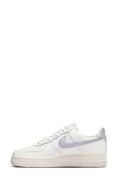 Shop Nike Air Force 1 '07 Sneaker In Sail/ Oxygen Purple