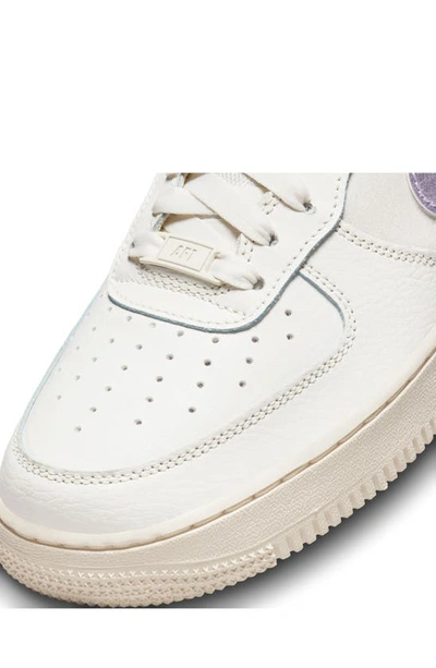Shop Nike Air Force 1 '07 Sneaker In Sail/ Oxygen Purple