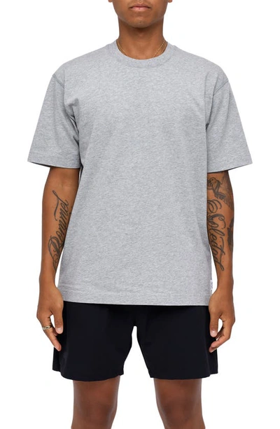 Shop Reigning Champ Midweight Jersey T-shirt In H. Grey