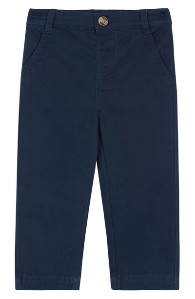 Shop Andy & Evan Plaid Cotton Button-up Shirt & Pants Set In Light Blue Plaid