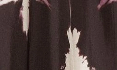 Shop Ulla Johnson Winona Ruffle Silk Skirt In Noir Blur