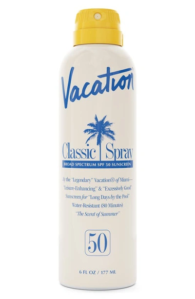Shop Vacation Classic Spray Broad Spectrum Spf 50 Sunscreen