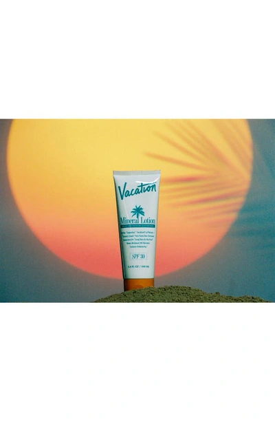 Shop Vacation Mineral Lotion Spf 30 Sunscreen