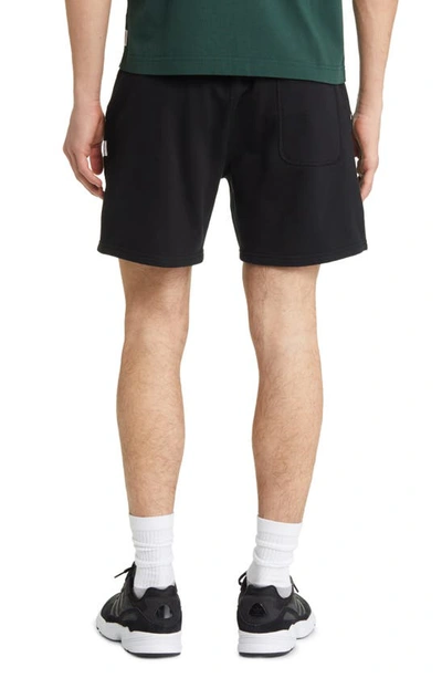 Reigning Champ Straight-leg Cotton Track Shorts In Black