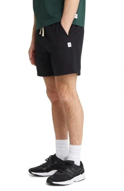 Reigning Champ Straight-leg Cotton Track Shorts In Black
