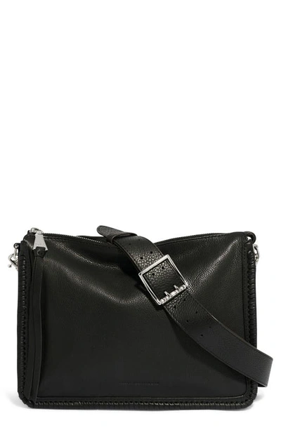 Shop Aimee Kestenberg Famous Leather Large Crossbody Bag In Black