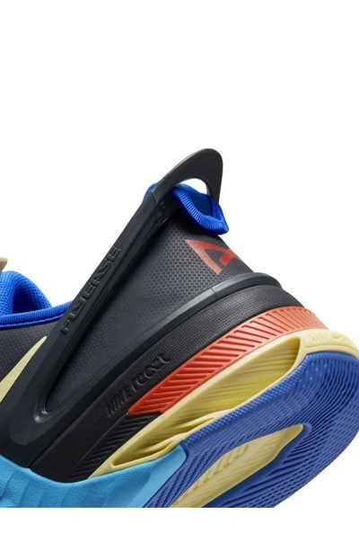 Shop Nike Metcon 8 Training Shoe In Anthracite/ Blue Lightning