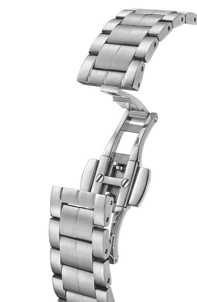 Jbw Mink Petite Lab Created Diamond Bracelet Watch, 23mm X 8mm In Silver