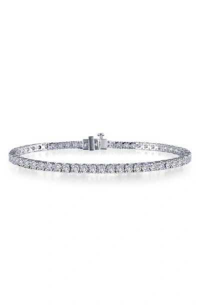 Shop Lafonn Simulated Diamond Tennis Bracelet In White