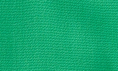 Shop Cece Ruffle Sleeve Crepe Blouse In Vivid Green