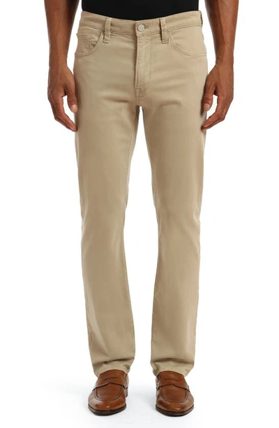 Shop 34 Heritage Courage Straight Leg Pants In Aluminum Twill