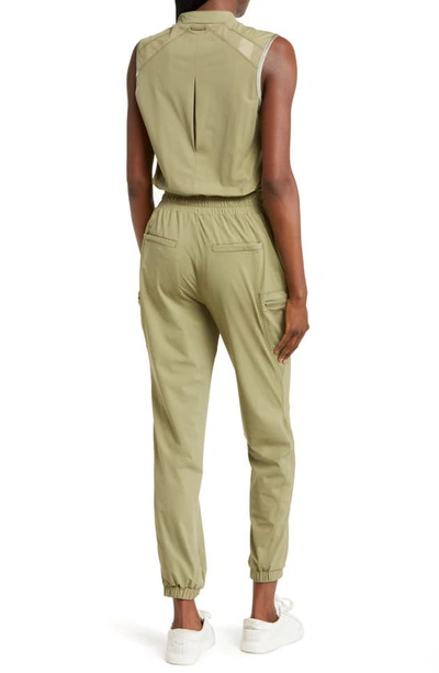 Blanc Noir Indicator Jumpsuit In Olive Drab