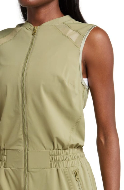 Blanc Noir Indicator Jumpsuit In Olive Drab