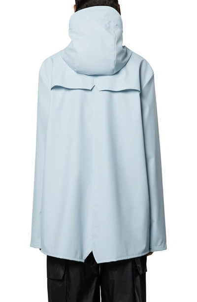 Shop Rains Snap Front Jacket In Sky