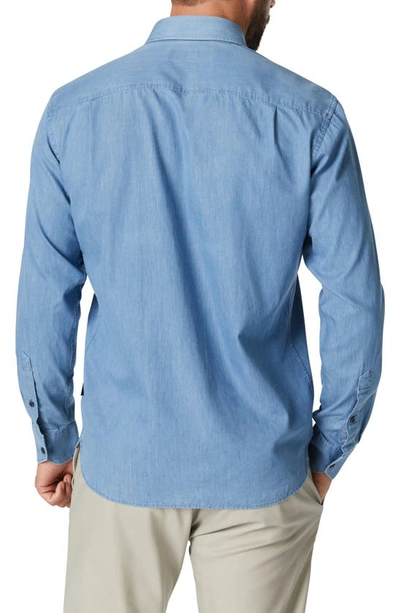 34 Heritage Denim Button-up Shirt In Light Denim