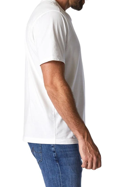 Shop 34 Heritage Deconstructed V-neck Pima Cotton T-shirt In White