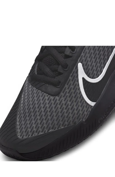Shop Nike Court Air Zoom Vapor Pro Tennis Shoe In Black/ White