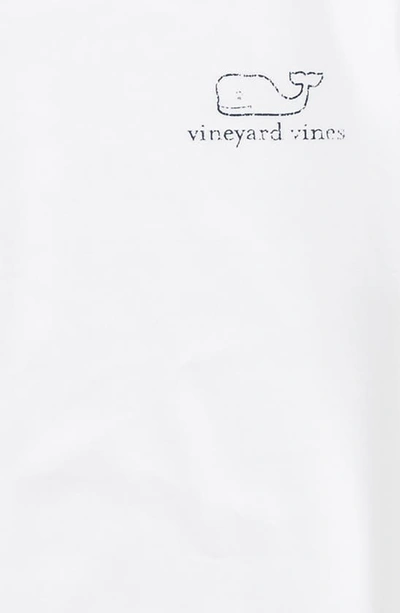 Shop Vineyard Vines Kids' Long Sleeve Rashguard Top In White Cap