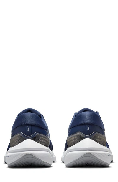 Shop Nike Air Zoom Vomero 16 Road Running Shoe In Navy/ White/ Black/ Grey