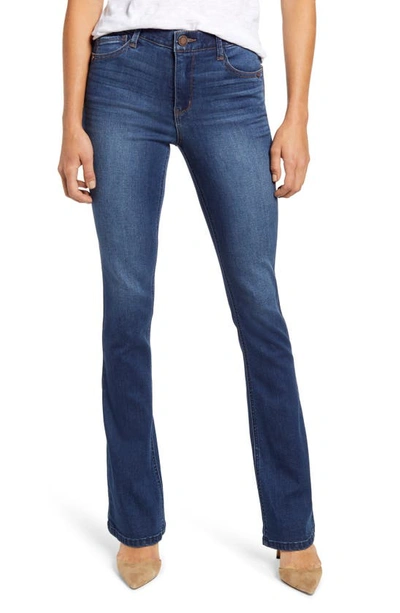 Shop Wit & Wisdom 'ab'solution High Waist Itty Bitty Bootcut Jeans In Blue