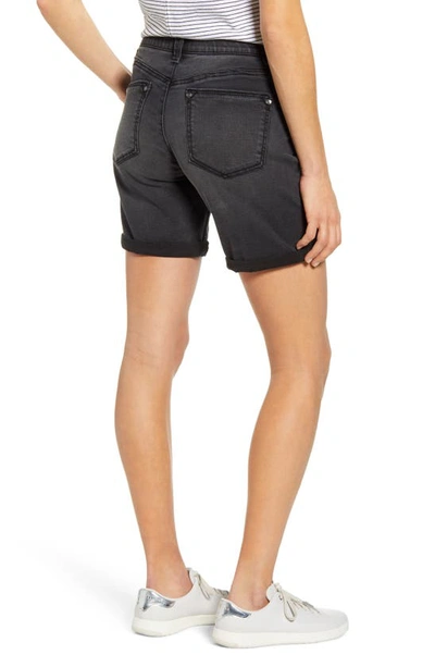 Wit & Wisdom 'ab'solution Denim Shorts In Black