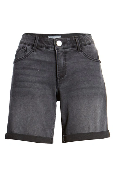 Wit & Wisdom 'ab'solution Denim Shorts In Black