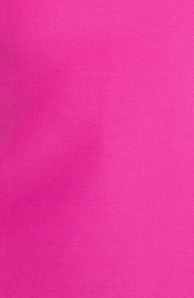 Shop Valentino Virgin Wool & Silk Crepe Couture Halter Minidress In Uwt-pink Pp