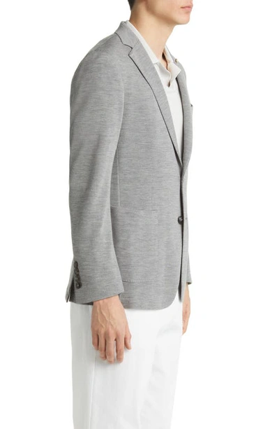 Shop Peter Millar Crown Crafted Holden Wool Sport Coat In Gale Grey