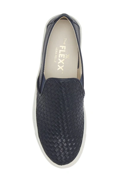 The Flexx 'sneak Name' Sneaker In Royal