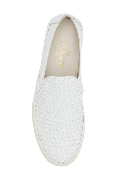 The Flexx 'sneak Name' Sneaker In White