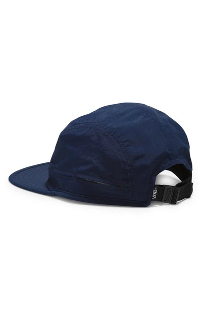 Vans Outdoors 5-panel Nylon Ripstop Camper Hat In Dress Blues