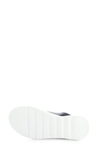 Softinos By Fly London Wadi Mule Sneaker In Navy Smooth Leather