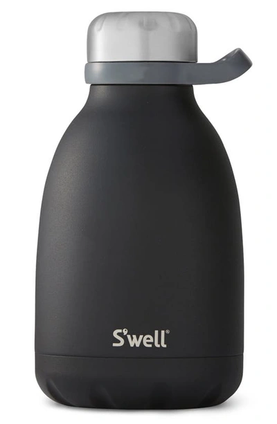 Shop S'well Roamer 40-ounce Insulated Stainless Steel Travel Pitcher In Onyx