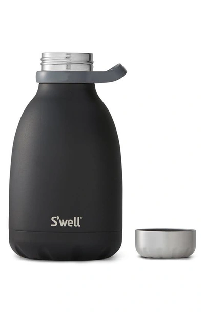 Shop S'well Roamer 40-ounce Insulated Stainless Steel Travel Pitcher In Onyx