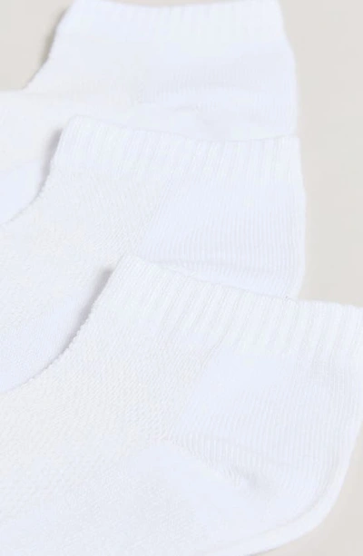 Stems 3-pack Everyday Ankle Socks In White