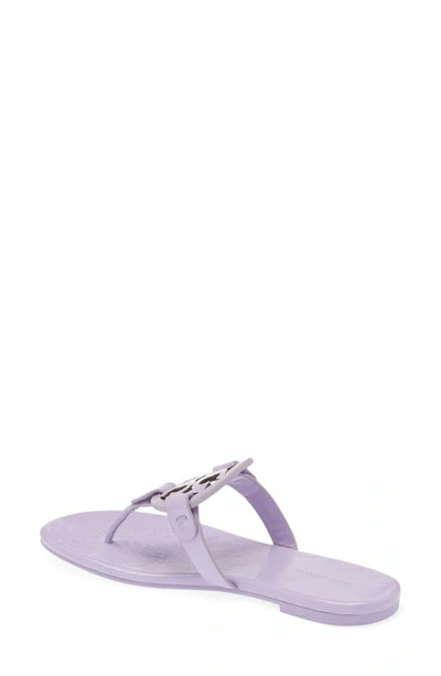 Shop Tory Burch Miller Soft Sandal In Lavender Cloud