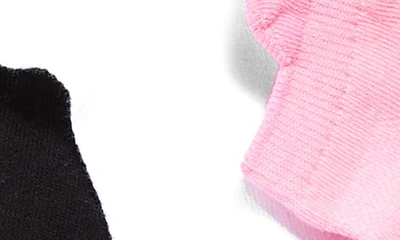 Shop Stems 3-pack Lightweight Training Socks In Pink/ Black/ White