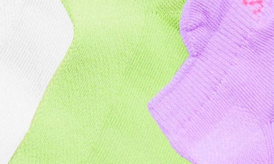 Shop Stems 3-pack Lightweight Training Socks In White/ Mauve/ Mint