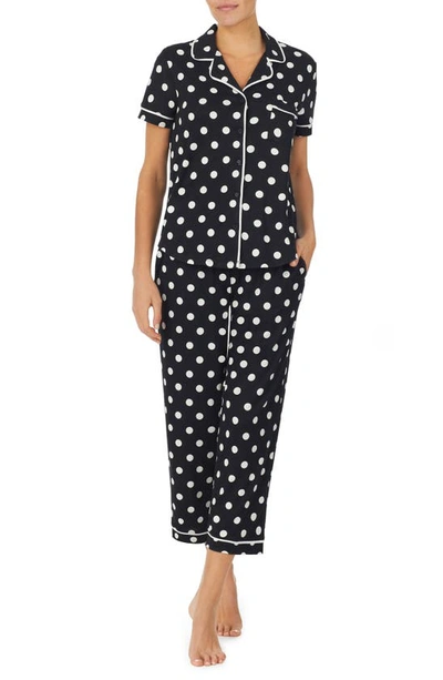 Shop Kate Spade Print Short Sleeve Pajamas In Dot